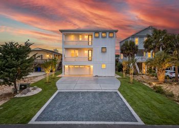 Front of House Sunset